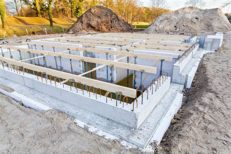 Basement Foundation Pouring