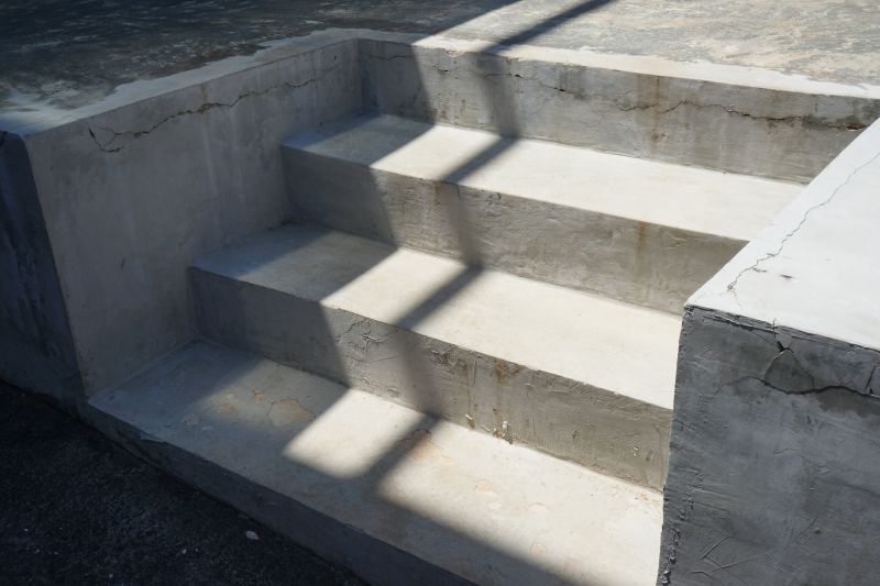 Cement Stairs Installation