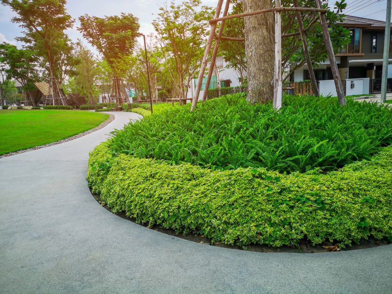 Concrete Border Installation