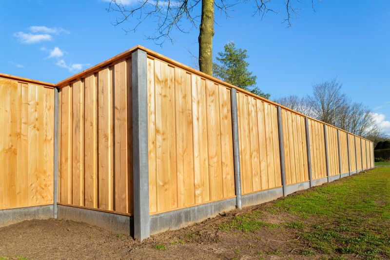 Concrete Fence Installation