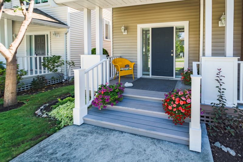 Entryway Steps Installation