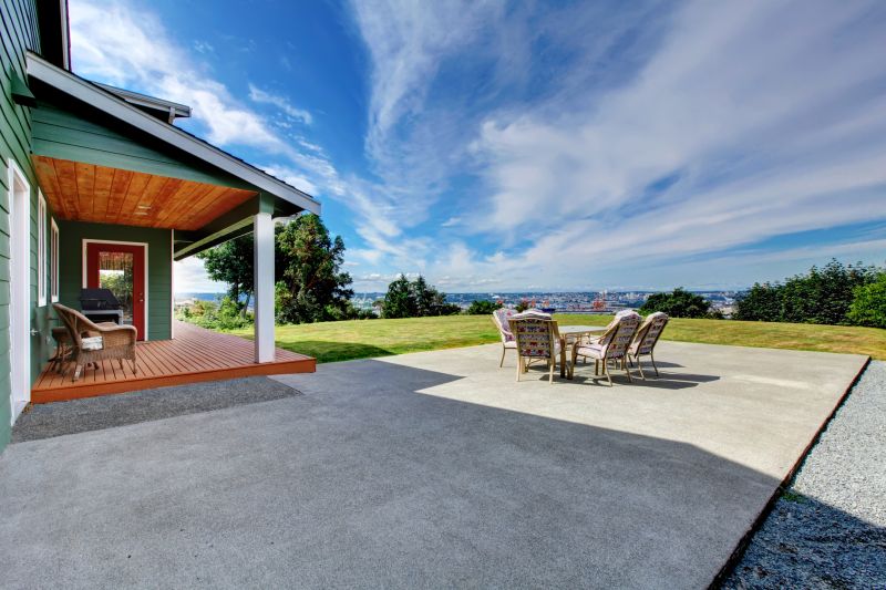 Patio Concrete Pouring