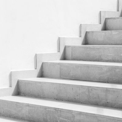 Poured Steps Installation